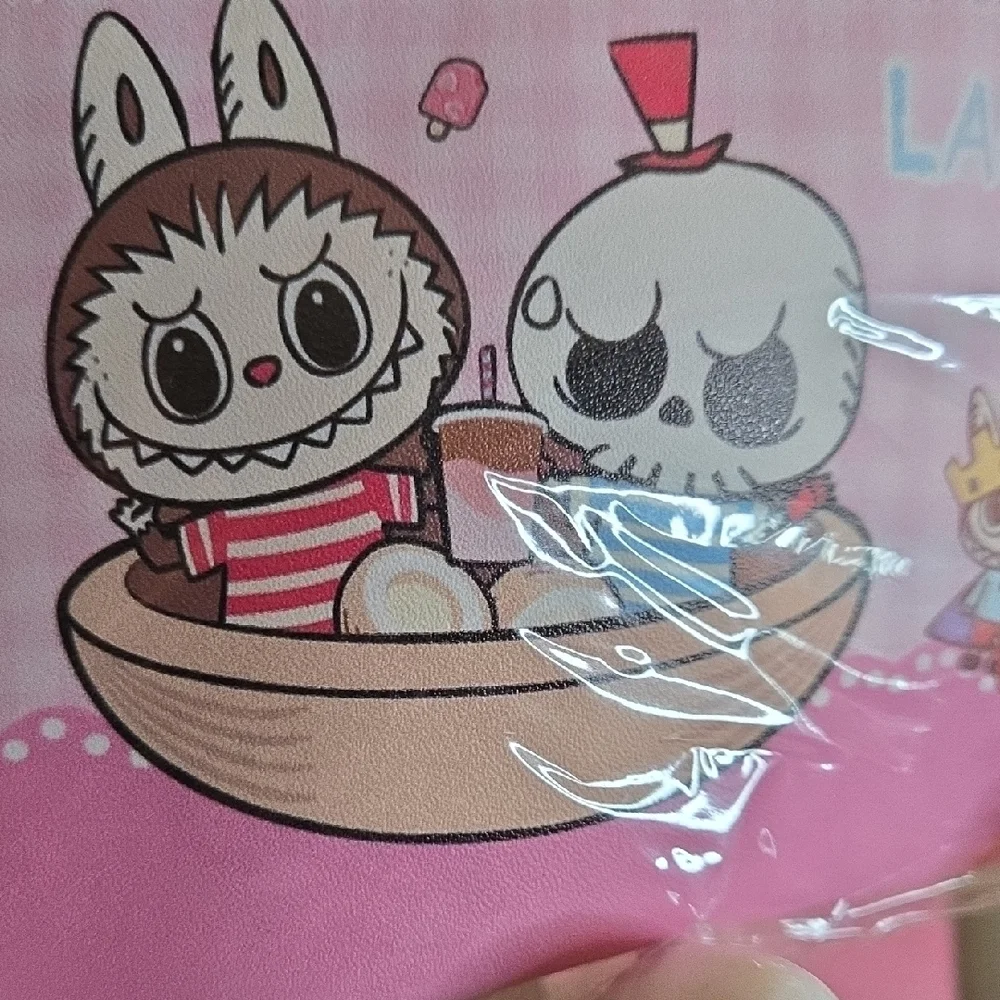 Pink Kids Labubu Inspired  Pouch - Picture 4 of 7